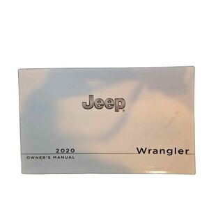 2020 Jeep Wrangler Owners Manual first edition new